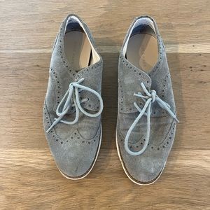 Grey Suede Shoes